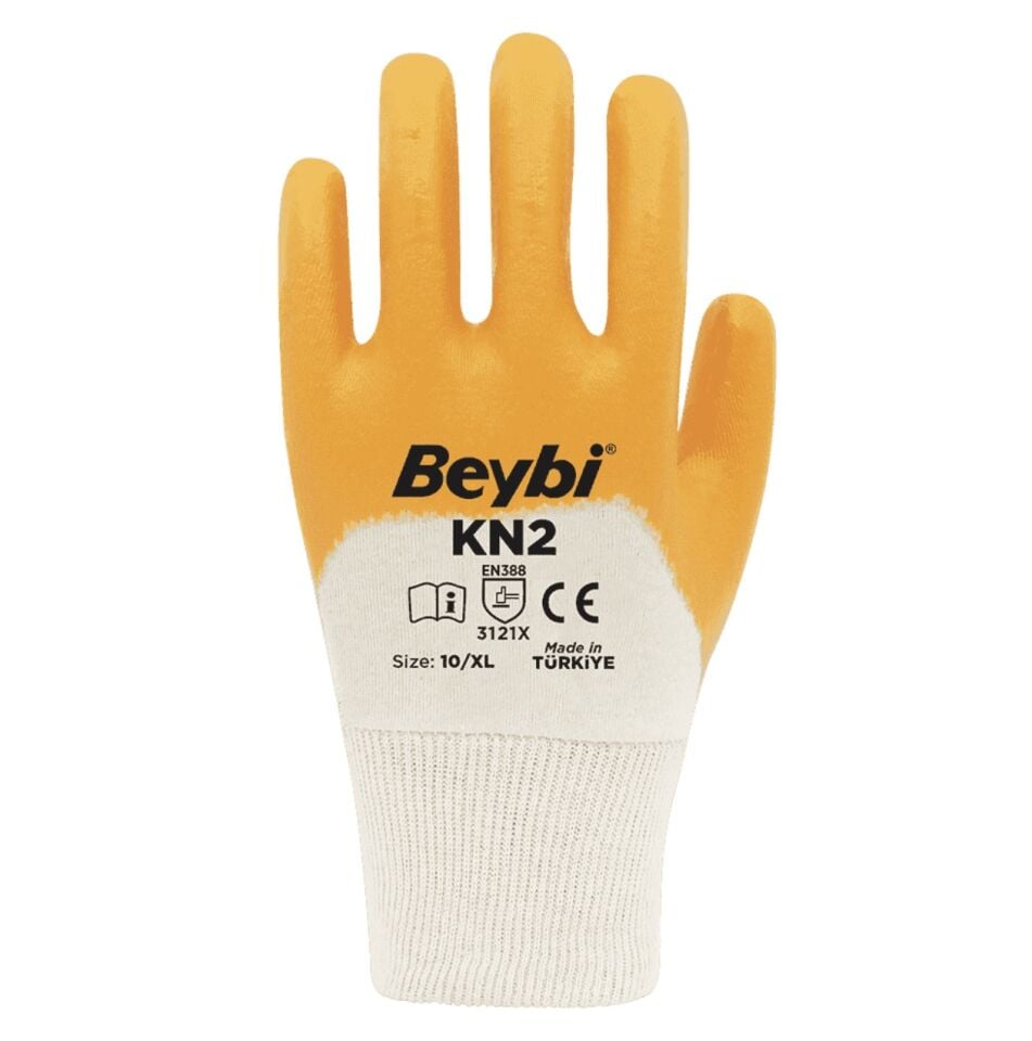 BEYBİ KN2 PAMUK NİTRİL ELDİVEN